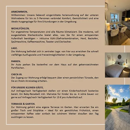 Appartement Klimatisierte Eifel-ferienwohnung 5pl1, Mechernich, Obergartzem, Satzvey - Nahe Krewelshof, Burg Satzvey & Phantasialand